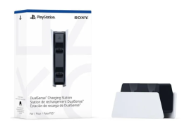 Зарядная станция Sony DualSense для двух геймпадов PS5, белый/черный